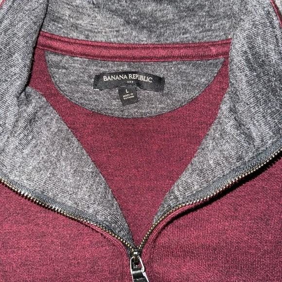 Banana Republic 1/4 Zip - Picture 2 of 4